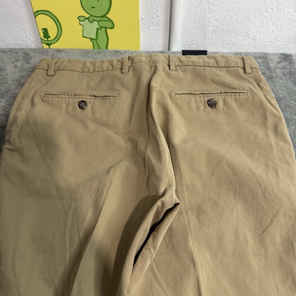 Polo Ralph Lauren Chino Men's Classic Fit Beige Twill Chino 32x33 Preppy College - Picture 10 of 15